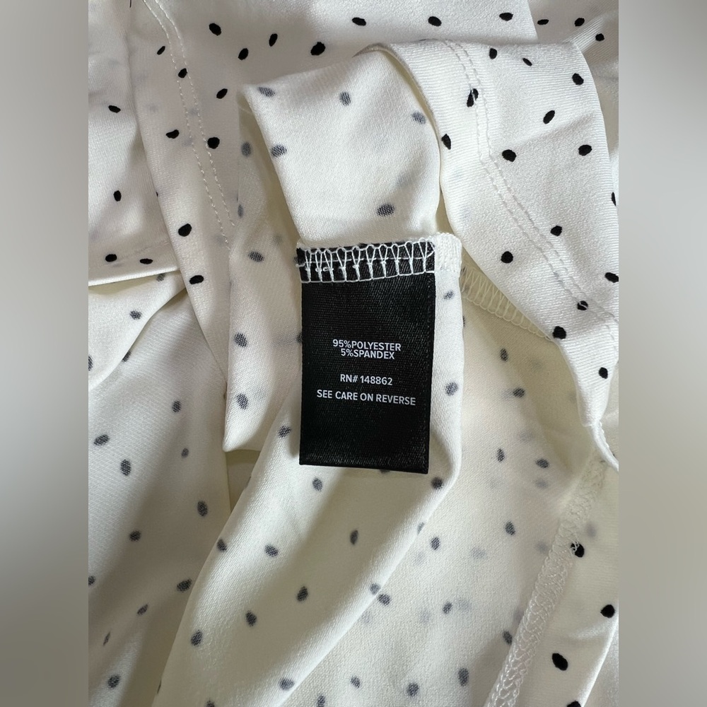 NWT Torrid Maxi Studio Knit Mix Print Polka Dot Block Color Dress Size 2X - Picture 10 of 12
